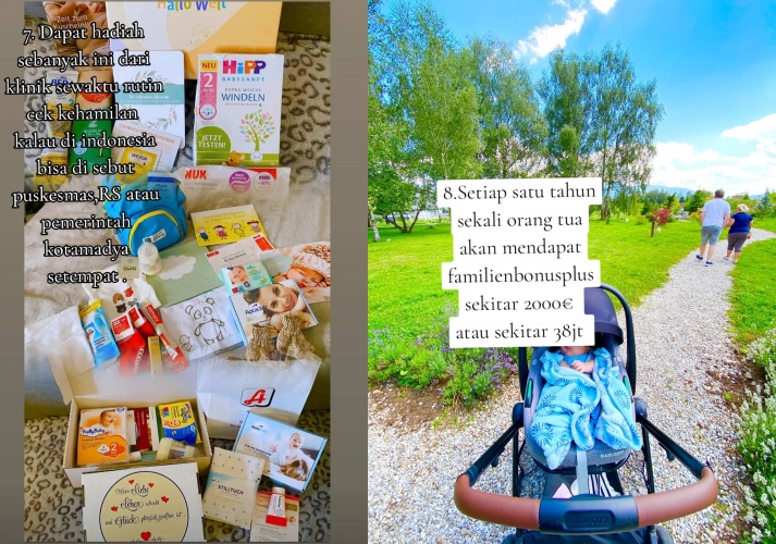 WNI ini tinggal di Austria, spill benefit yang didapat saat hamil, bisa nikmati cuti sampai 2 tahun