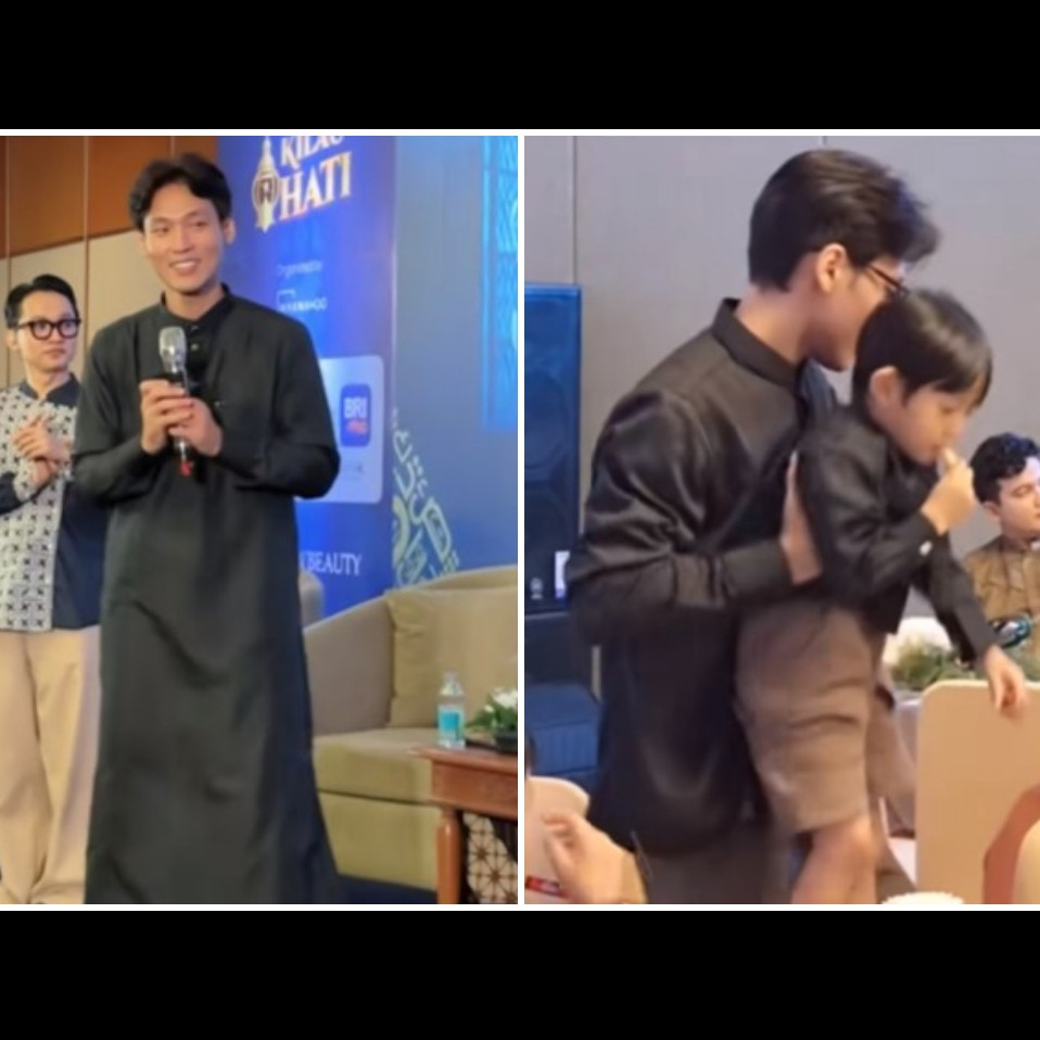 9 Potret Na Daehoon ikut kajian bareng tiga anak, sempat 'walkout' ketika disindir soal perceraiannya