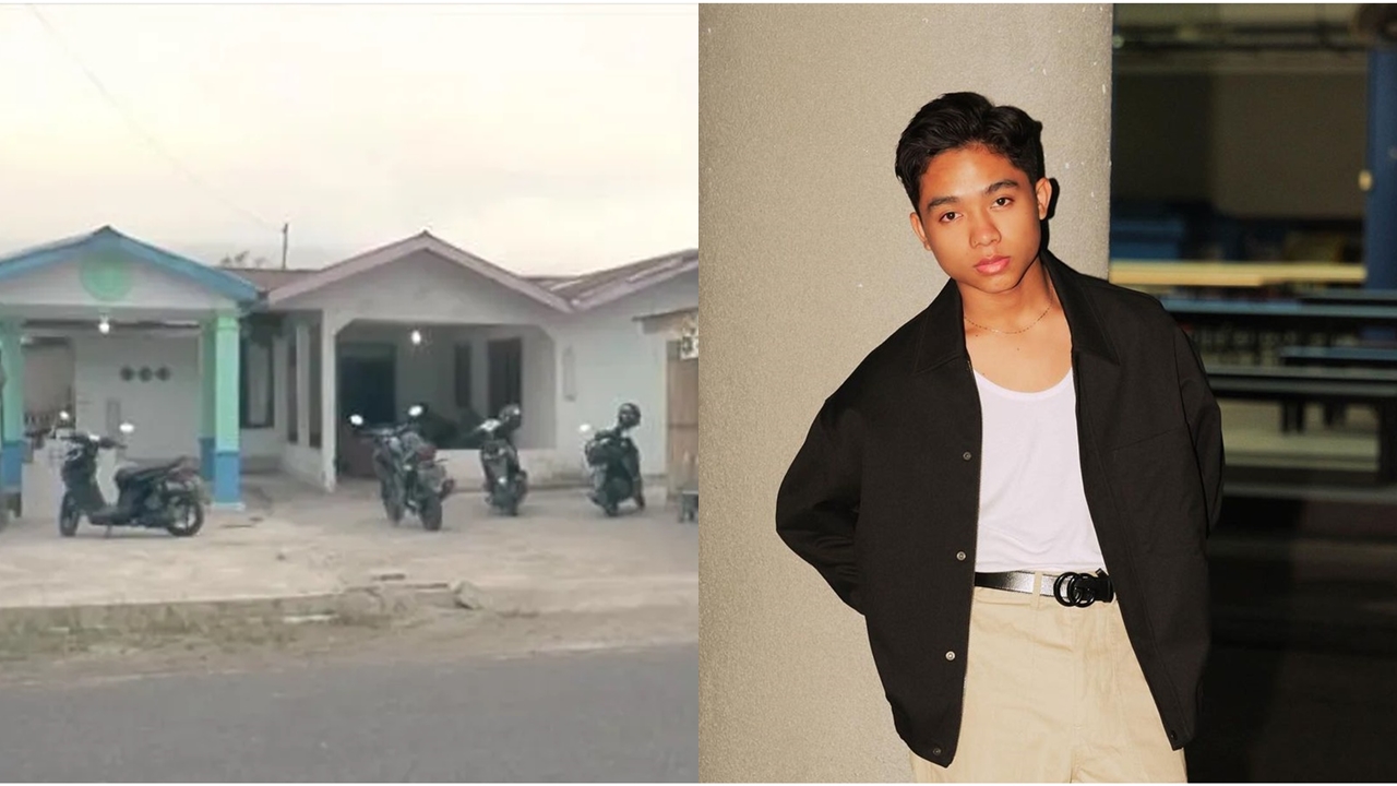 11 Potret rumah Betrand Peto di kampung, dapurnya beralas tanah jauh dari kata mewah