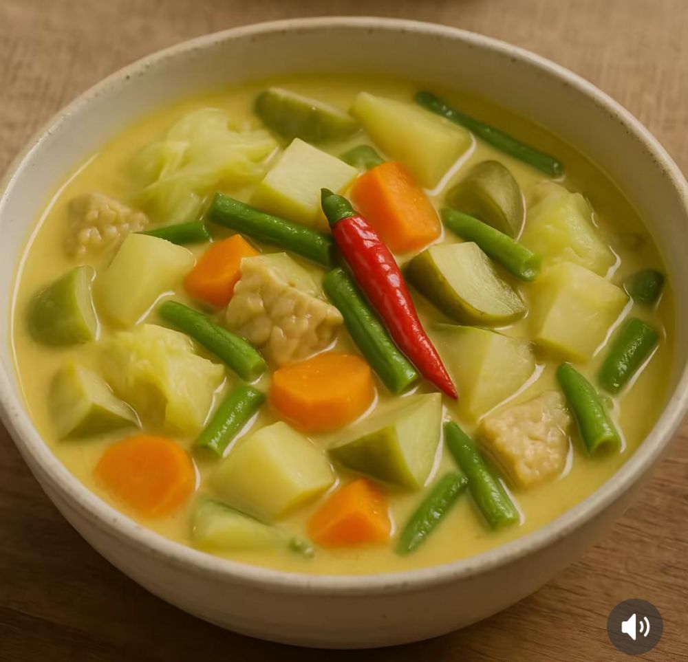9 Resep sayur lodeh gurih dan segar, cocok dinikmati kapan saja
