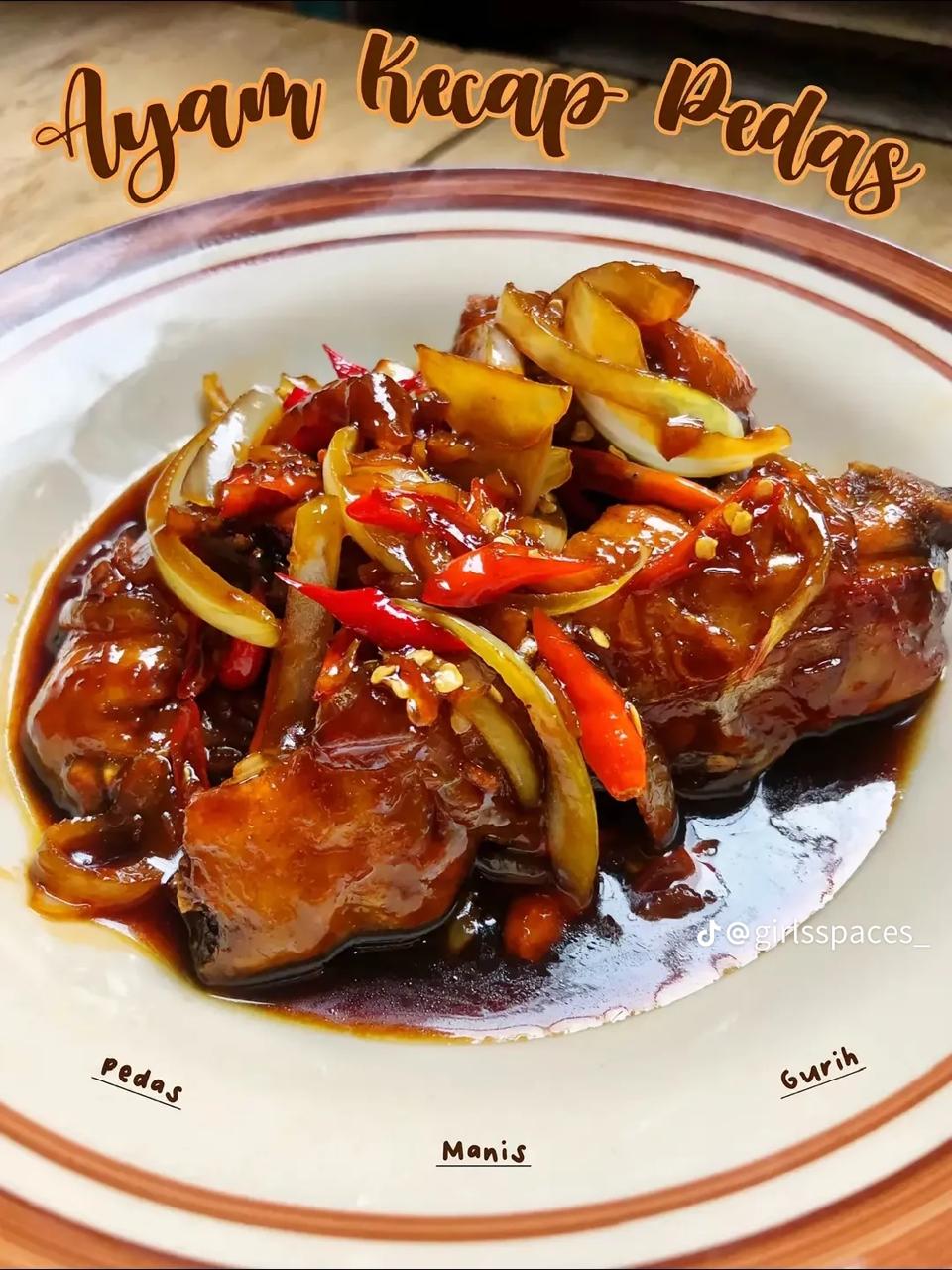 5 Resep ayam kecap bumbu meresap, gurih manis dan cocok jadi lauk harian