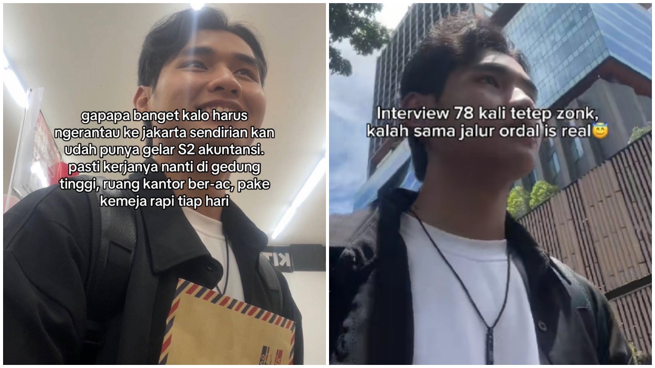 Kisah pria lulusan S2 Akuntansi sulit cari kerja di Jakarta, kalah ordal, kini jadi pengamen robot