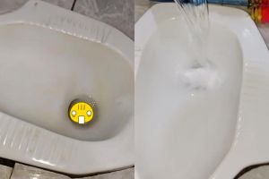 Tak perlu pakai sitrun lagi, 2 bahan dapur ini bikin kerak dan noda kuning di kloset jadi cepat luntur