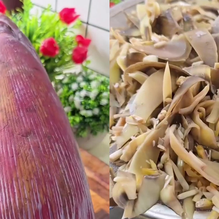 Jantung pisang kerap menghitam saat direbus? Coba tambah garam dan 1 bahan dapur ini biar lebih cerah