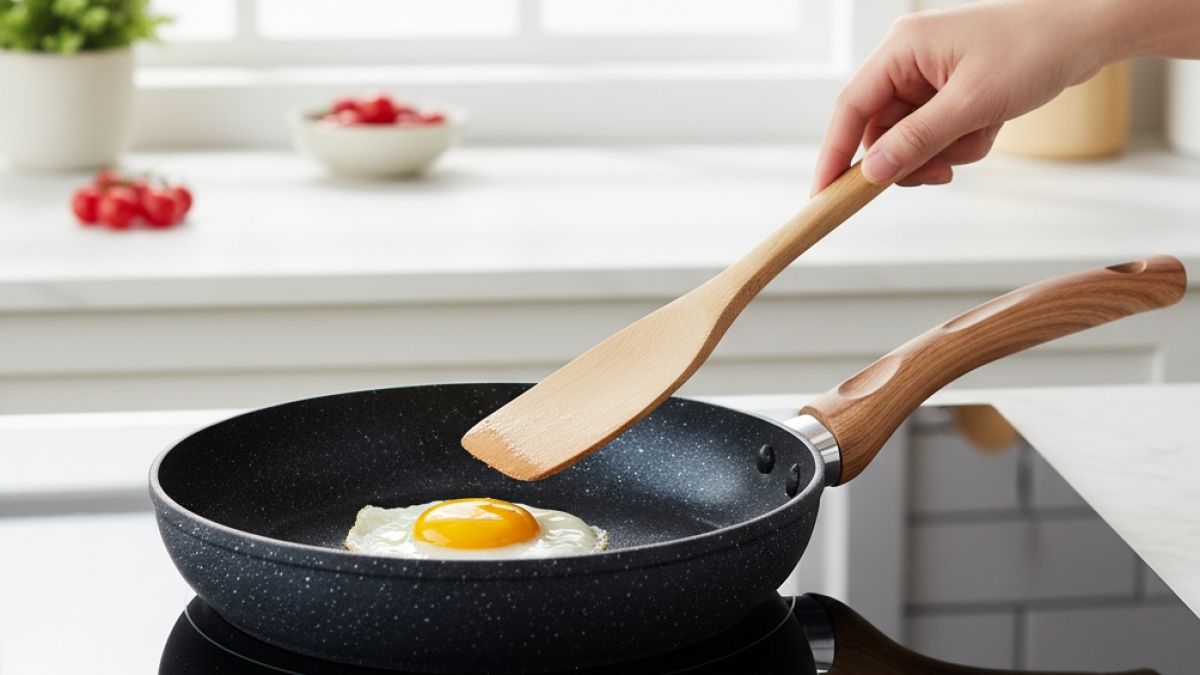 9 Rekomendasi wajan penggorengan anti lengket di bawah Rp500.000, masak jadi lebih nyaman dan praktis