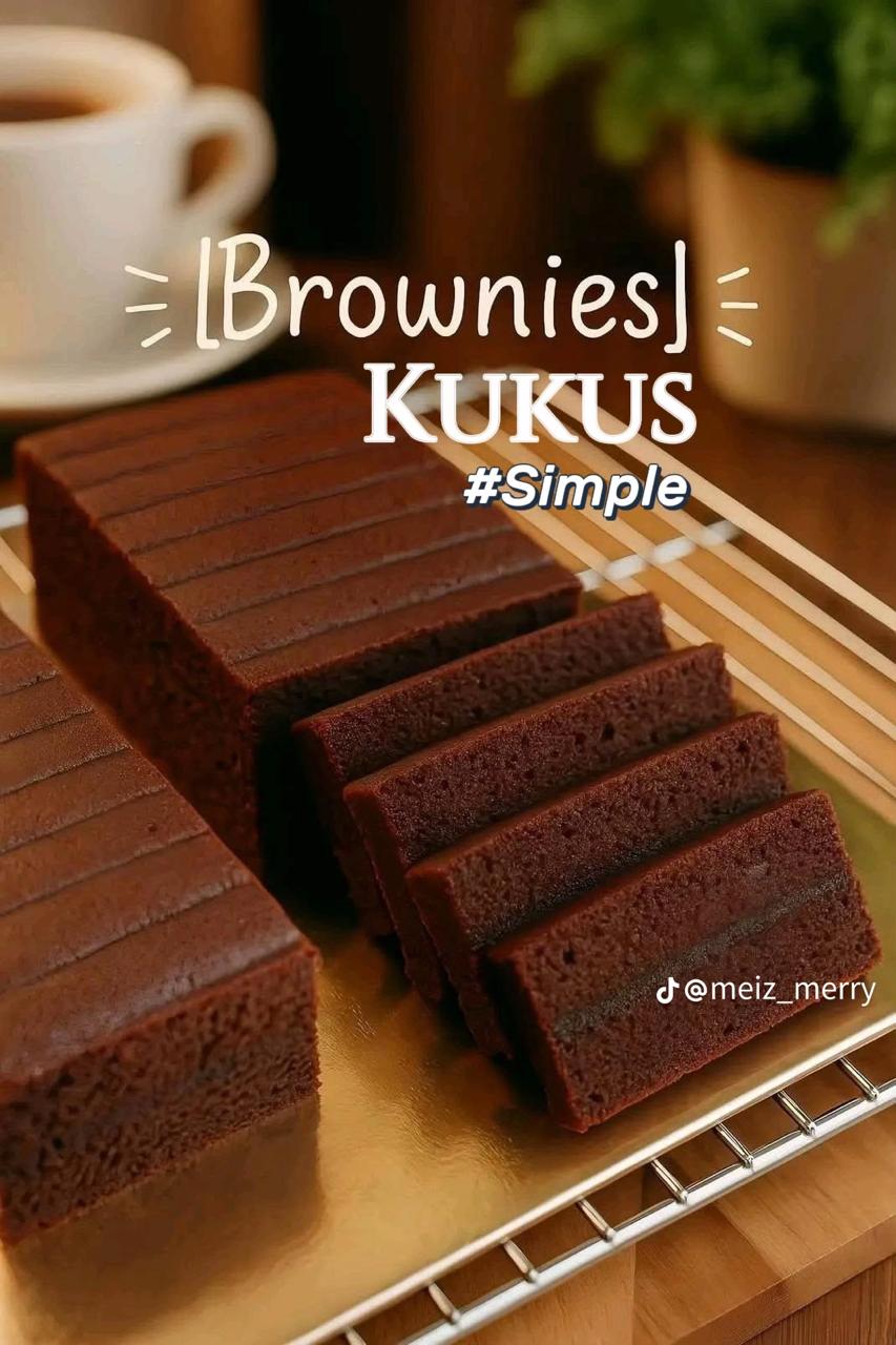 9 Resep brownies kukus simpel homemade empuk dan moist, cocok untuk camilan keluarga