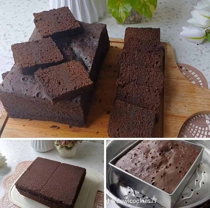 9 Resep brownies kukus simpel homemade empuk dan moist, cocok untuk camilan keluarga