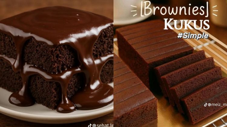 9 Resep brownies kukus simpel homemade empuk dan moist, cocok untuk camilan keluarga