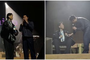 9 Potret Vidi Aldiano berwajah pucat manggung di konser Laleilmanino, semangatnya bikin hati tersentuh