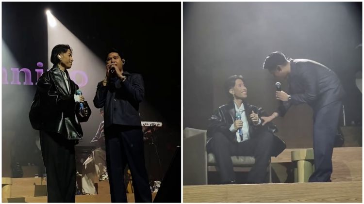 9 Potret Vidi Aldiano berwajah pucat manggung di konser Laleilmanino, semangatnya bikin hati tersentuh