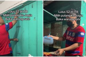 Curhatan lulusan S-2 di ITB pilih pulang kampung jualan sate, balas nyinyiran dengan usaha