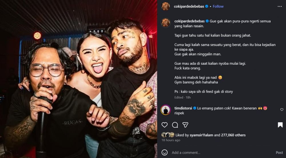 Onadio Leonard ditangkap karena narkoba, begini respons dari para sahabat, Habib Ja'far kecewa