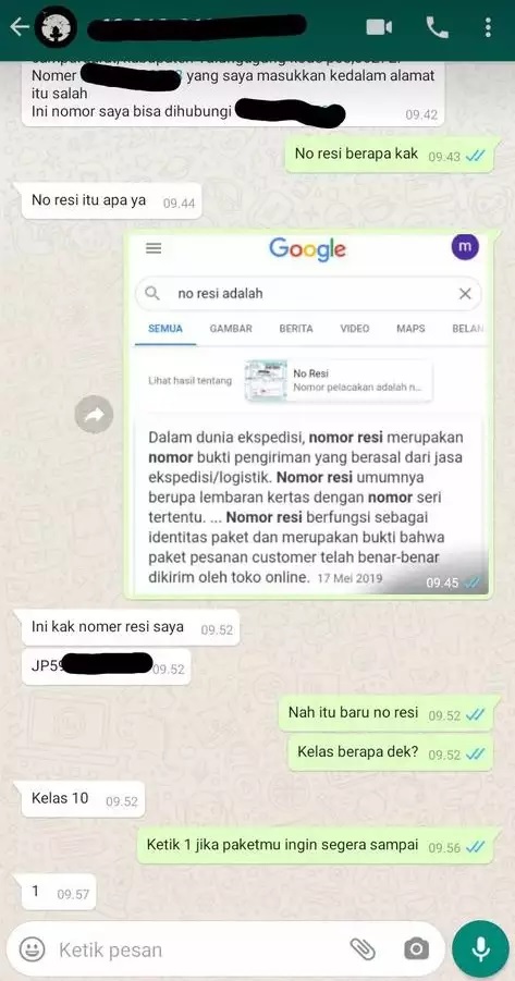 15 Chat lucu antara kurir dan pelanggan bikin ngakak, interaksinya udah kayak sama bestie sendiri