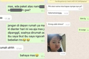 15 Chat lucu antara kurir dan pelanggan bikin ngakak, interaksinya udah kayak sama bestie sendiri