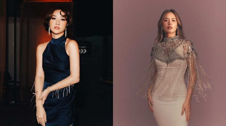 Gaya 10 penyanyi kenakan busana nude seperti warna kulit, penampilan Raisa paling curi perhatian