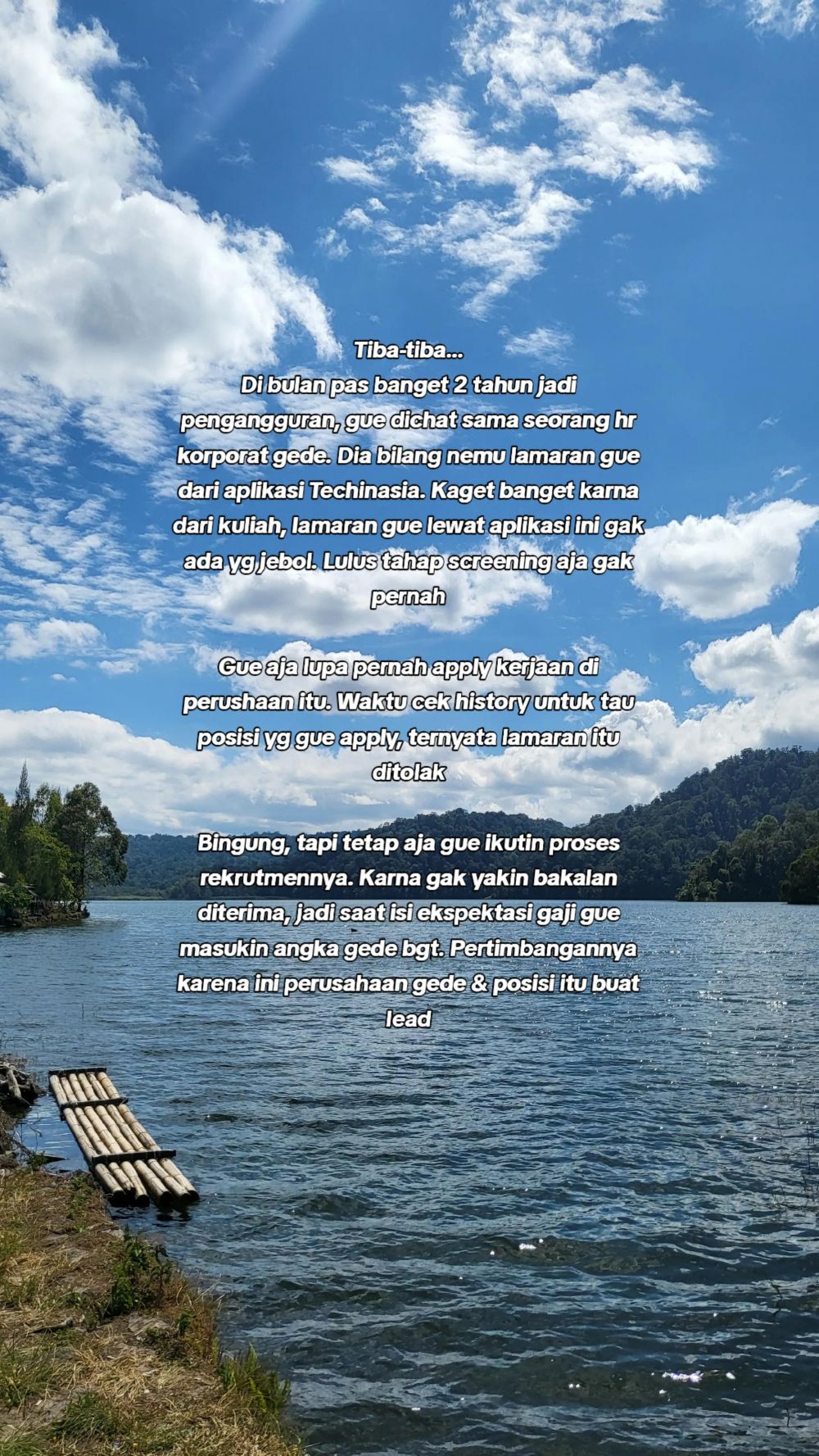 Nganggur 2 tahun, wanita ini ngeluh susah cari kerja sampai turunkan standar gaji, endingnya haru