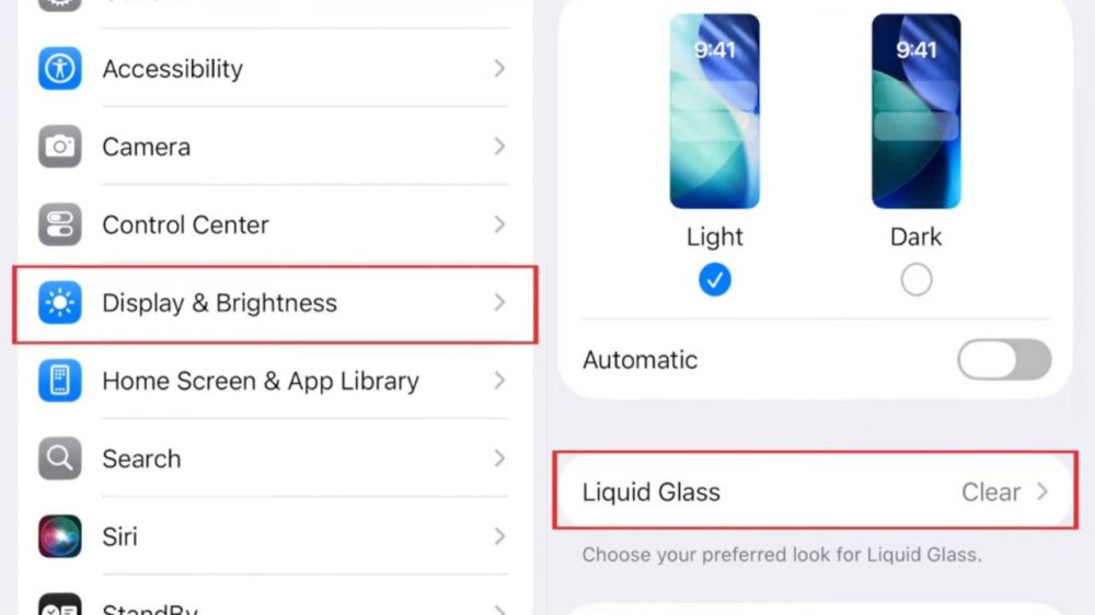 Nggak suka dengan tema Liquid Glass di iOS 26? Tinggal update OS lalu ini caranya