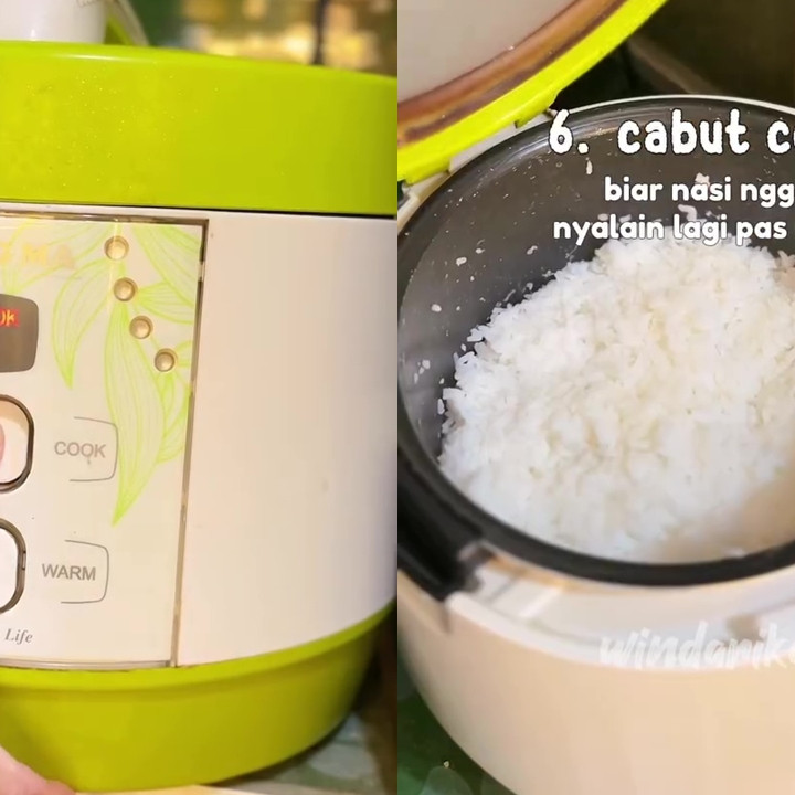 Rice cooker jadul sering bikin nasi kering atau cepat basi? Pakai 3 trik ini biar lebih berkualitas