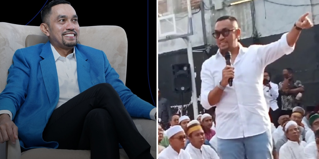 Ahmad Sahroni muncul perdana di depan publik, keluh kesah soal lolos dari penjarahan, serasa di film