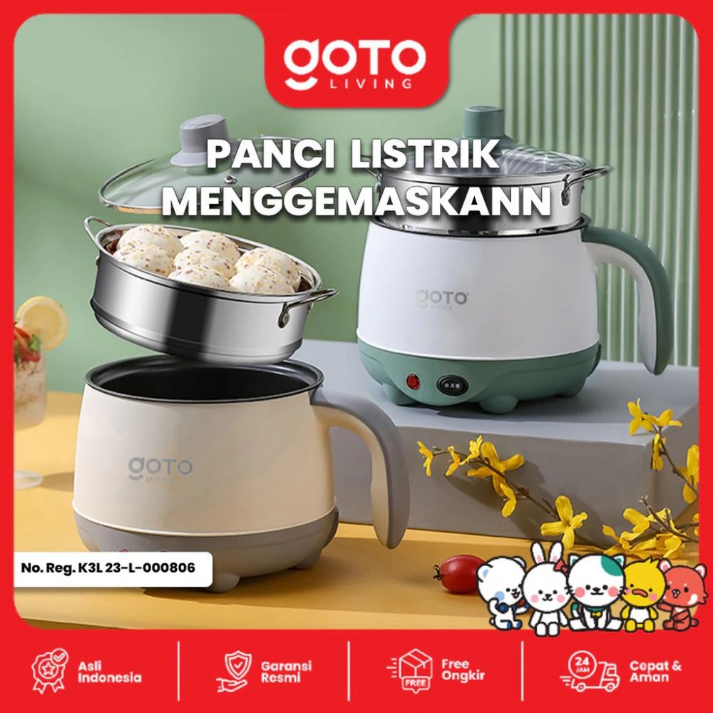 9 Panci listrik portable harga di bawah Rp300 ribu, hemat listrik dan masak jadi super cepat