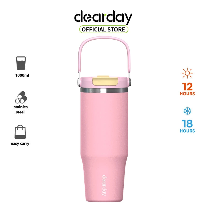 9 Rekomendasi tumbler 1 liter berkualitas yang anti bocor dan stylish