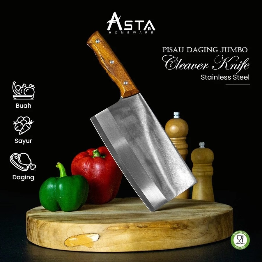 5 Merk pisau daging terbaik harga di bawah Rp200 ribu, anti karat, awet, ringan, dan nyaman digenggam