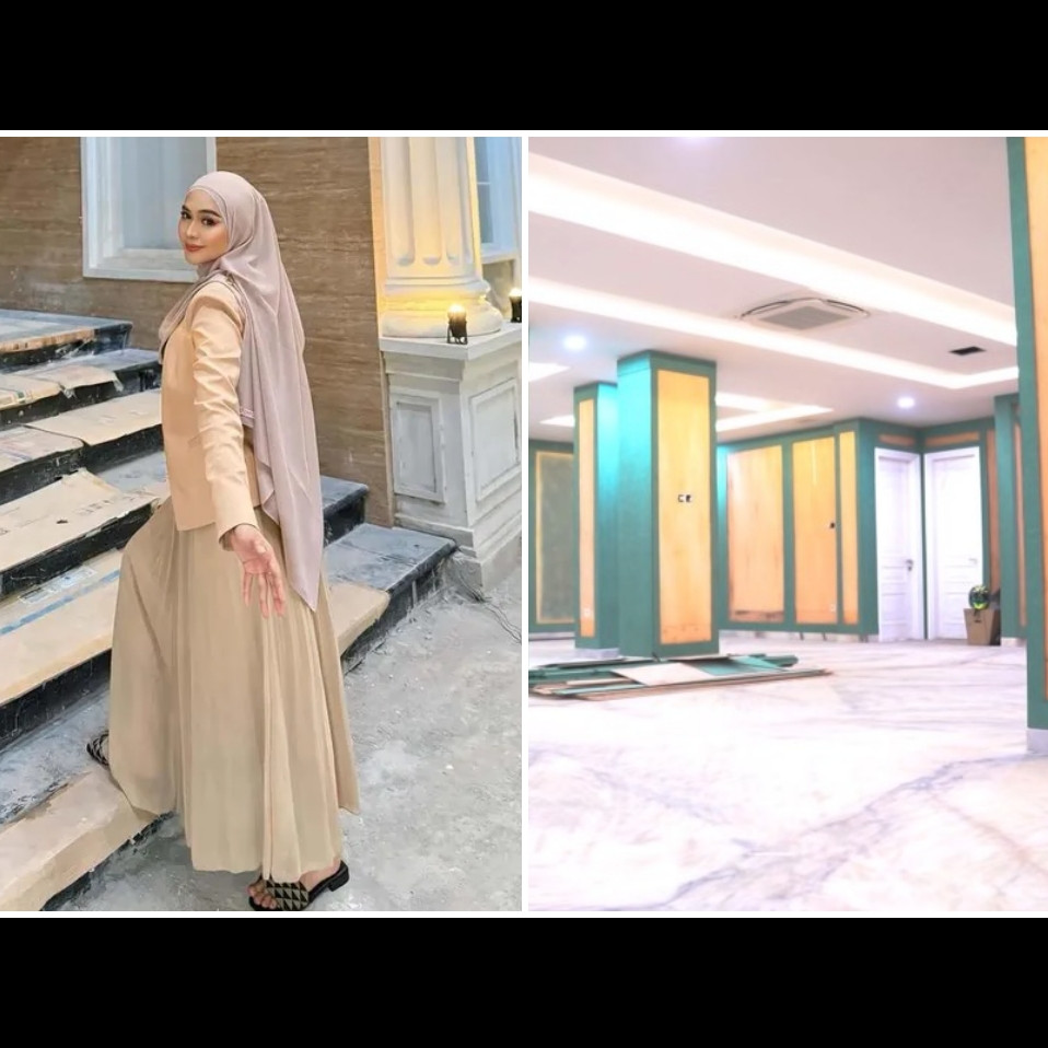 9 Potret rumah baru Ria Ricis ini hampir jadi, siap terima sponsor untuk lengkapi furnitur