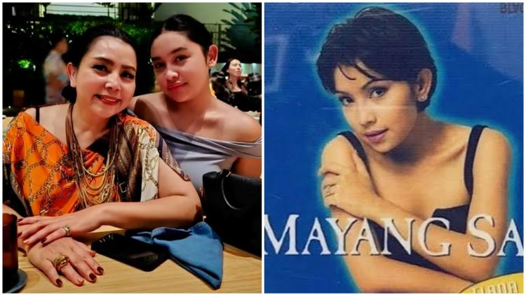 Khirani tiru gaya Mayangsari saat muda, potretnya bagai pinang dibelah dua dengan sang ibu