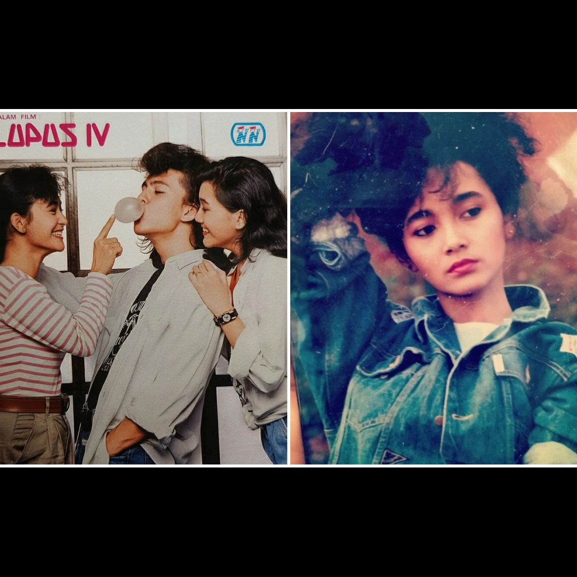 Cewek di samping mendiang Ryan Hidayat dan Nike Ardilla ini ibu eks aktor cilik, 9 potret masa mudanya