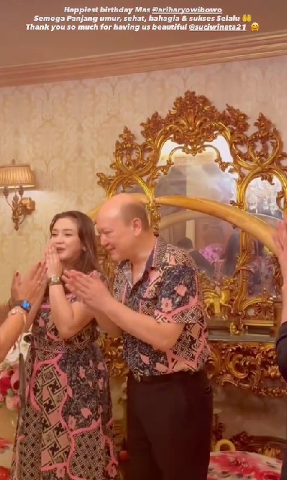 perayaan ultah Ari Sigit ke 55 &copy; Instagram