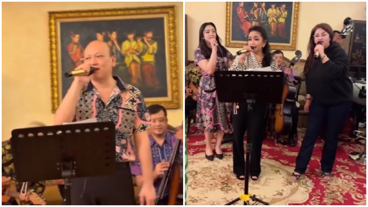 9 Potret perayaan ultah Ari Sigit ke-55, momen istri dan dua mantan istri akur bikin salfok