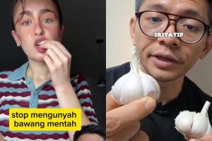 Suka makan bawang putih mentah ternyata bisa picu GERD, pria ini bagikan trik aman mengonsumsinya