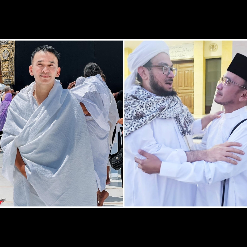 Beruntungnya Ruben Onsu, dua kali umrah kini diundang putra ulama besar Mekkah, ini 5 potretnya