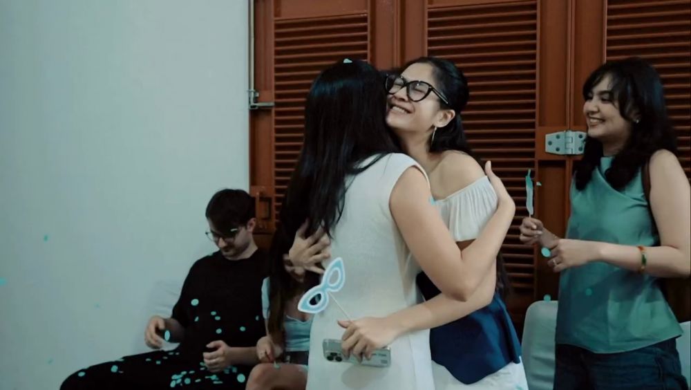 9 Potret Ochi Rosdiana gelar gender reveal sederhana, siap sambut anak pertama laki-laki