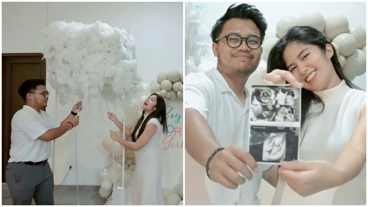 9 Potret Ochi Rosdiana gelar gender reveal sederhana, siap sambut anak pertama laki-laki