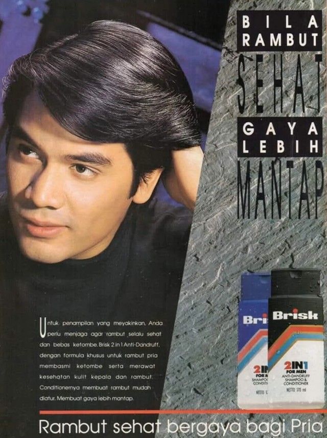 Model iklan sampo era 90-an ini masih saudara dengan istri Nadiem Makarim, ini 9 potret lawasnya