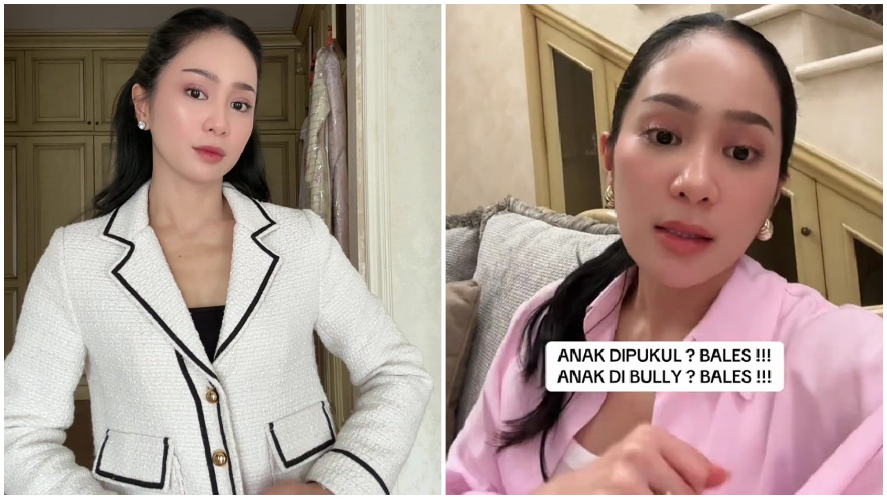 Bunga Zainal ajarkan anak ketika dirundung perlu dibalas, gaya parentingnya bikin emak-emak setuju