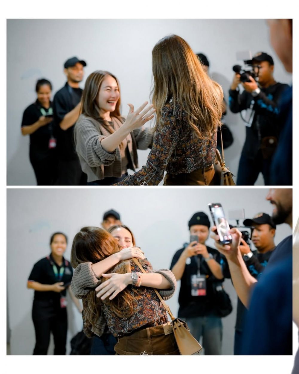 Ketemu dengan idolanya, ini 9 momen bahagia Ayu Ting Ting manggung bareng Nandy Ajram ratu pop Arab