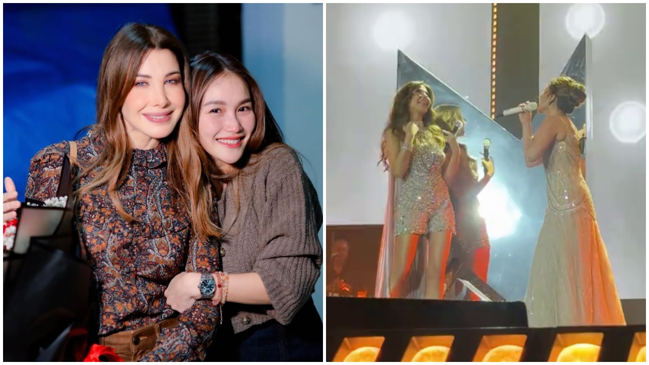 Ketemu dengan idolanya, ini 9 momen bahagia Ayu Ting Ting manggung bareng Nandy Ajram ratu pop Arab