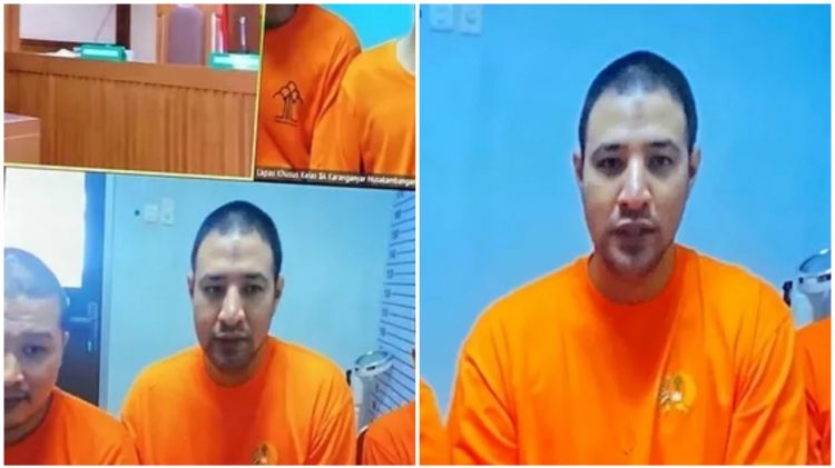 7 Potret Ammar Zoni jalani persidangan kasus narkoba di Nusakambangan, kini rambutnya plontos