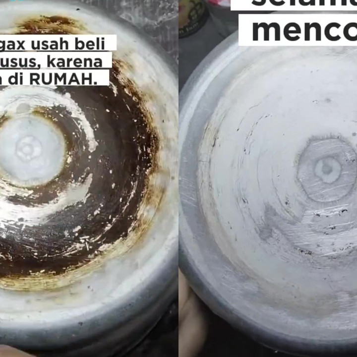 Panci rice cooker gosong usai dipakai 15 tahun, wanita ini bagikan trik mengubahnya jadi kinclong