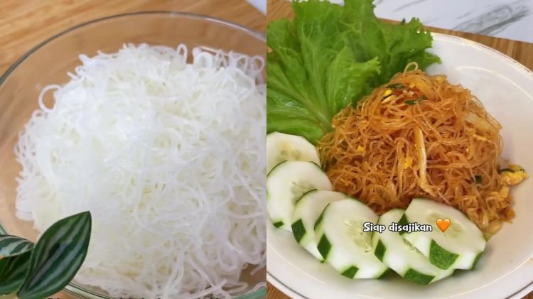 Mau bikin bihun goreng yang nggak lengket dan bumbunya rata? Coba pakai 2 trik ini biar lebih enak