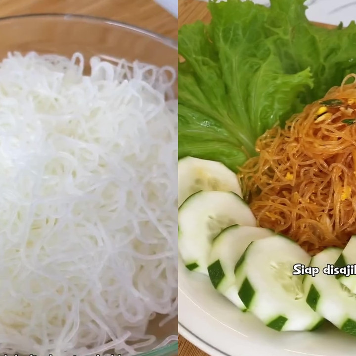 Mau bikin bihun goreng yang nggak lengket dan bumbunya rata? Coba pakai 2 trik ini biar lebih enak