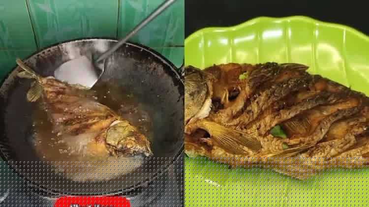Goreng ikan masih sering lengket di wajan? Coba pakai bawang putih biar hasilnya mulus, begini caranya