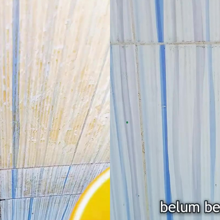 Jangan biarkan tembok kamar mandi berlumut dan berkerak! Bersihkan dengan garam dan 1 bahan dapur ini