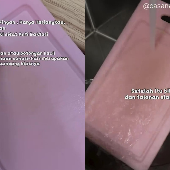 Bisa jadi sarang bakteri, ini cara deep cleaning talenan plastik biar steril dan kinclong lagi