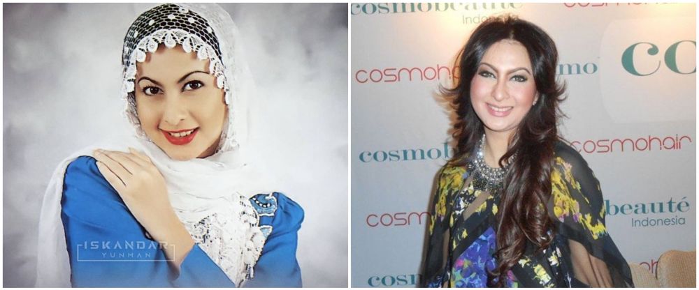 Dulu jin cantik sekarang tetap menawan, ini 11 potret dulu dan kini Diana Pungky yang menolak tua