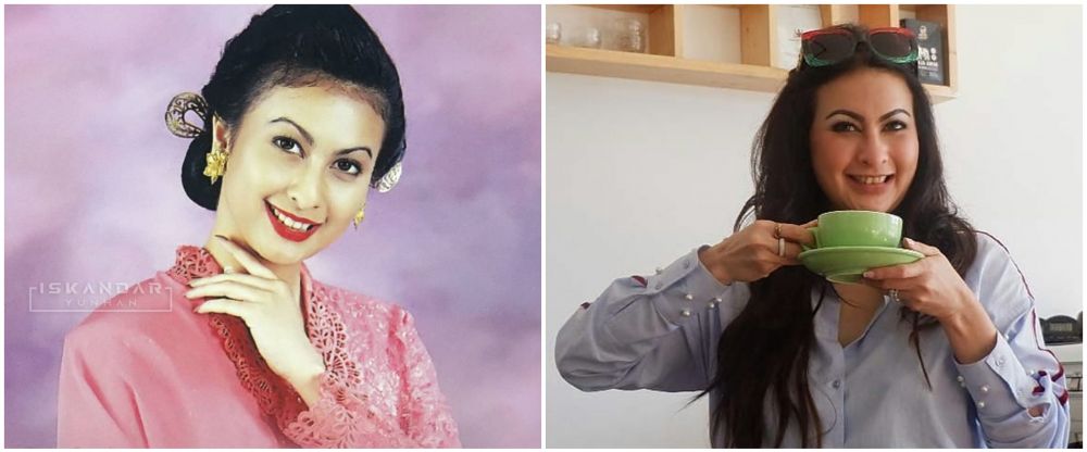 Dulu jin cantik sekarang tetap menawan, ini 11 potret dulu dan kini Diana Pungky yang menolak tua