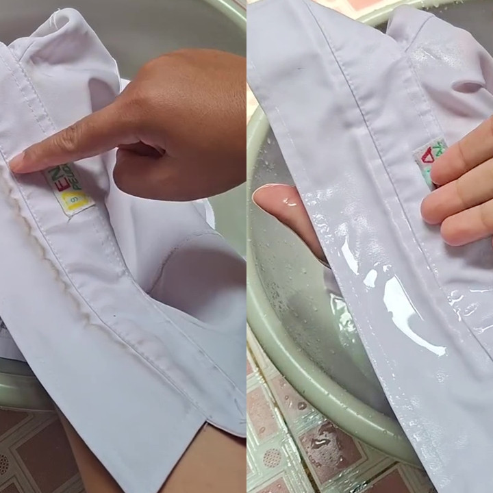 Jangan direndam pemutih, ini cara hilangkan kerak bekas keringat di kerah baju putih pakai jeruk nipis