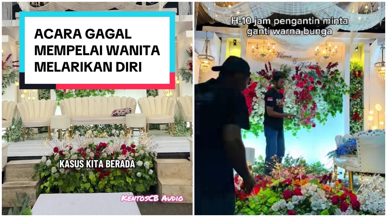 Viral kisah mempelai wanita kabur padahal h-1 akad nikah, diduga pergi dengan mantan kekasih